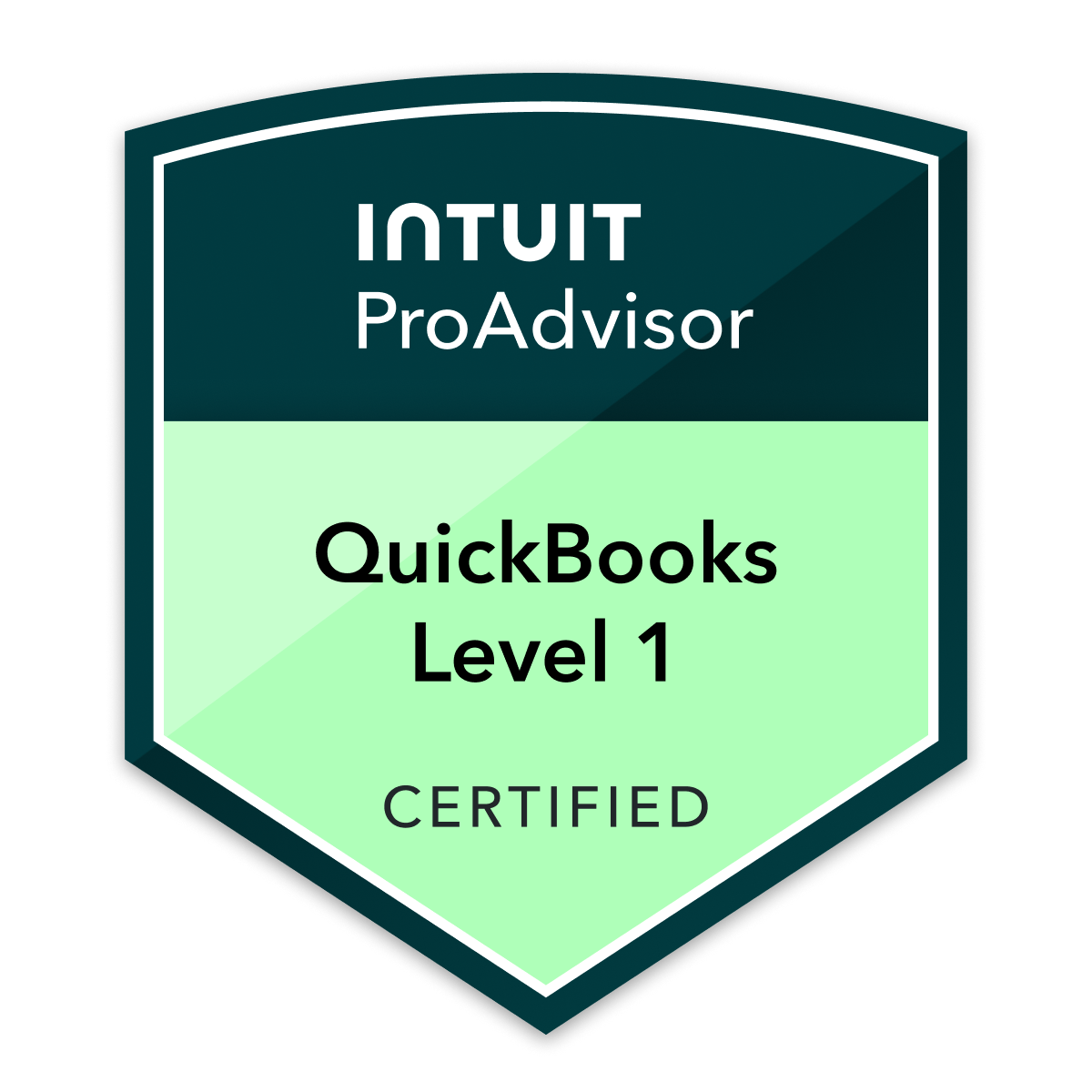 QuickBooks Level 1 Certified